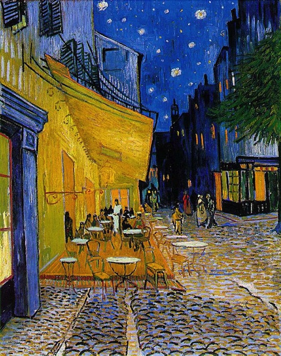 van gogh cafe - width 500